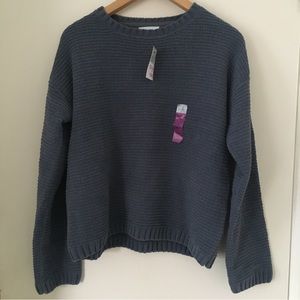 Primark Girls Blue Crewneck Sweater